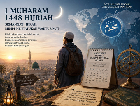 Tahun Baru Hijriah dan Mimpi Menyatukan Waktu Umat