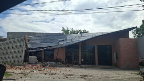 Update Gempa 6,7 M Palu: Kantor Bupati-Auditorium Universitas Tadulako Rusak