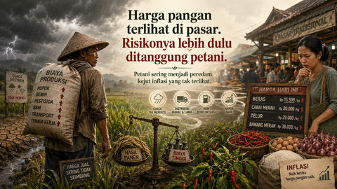 Saat Petani Menjadi Peredam Inflasi Pangan