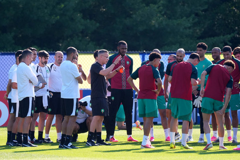 Foto: Maroko Matangkan Persiapan Hadapi Prancis di Piala Dunia 2026