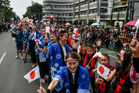 Foto: Semarak Karnaval Asia Afrika 2026 di Bandung