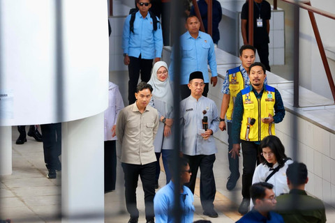 Gibran Tinjau Revitalisasi Pasar Induk Banyuwangi, Puji Arsitekturnya Bagus
