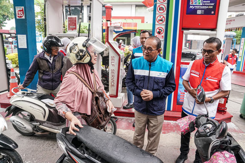 BPH Migas Kawal Distribusi BBM Sumbagut, Antrean di SPBU Berangsur Terurai