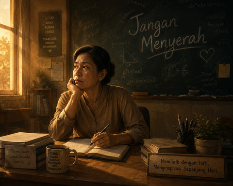 Ketika Guru Lelah: Menjinakkan Kejenuhan di Tengah Tugas Mulia