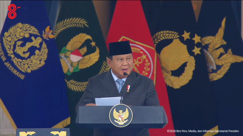 Lantik Perwira Remaja TNI-Polri, Prabowo: Jangan Tergoda Korupsi, Narkoba, Judi
