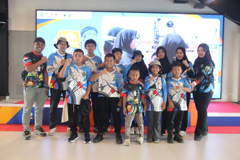 Kontingen Papua Tengah Naik Kapal 6 Hari demi MilkLife Archery Challenge