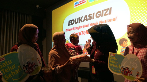 Alfamart Dukung Cegah Stunting lewat Program Satu Telur Sehari & Edukasi Gizi