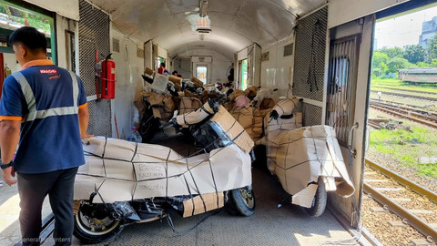 KAI Logistik Kirim 1.425 Motor via Kereta saat Libur Sekolah