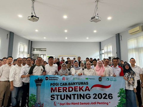 Pegadaian dan POGI Gelar Program Merdeka Stunting 2026 di 36 Kota se-Indonesia