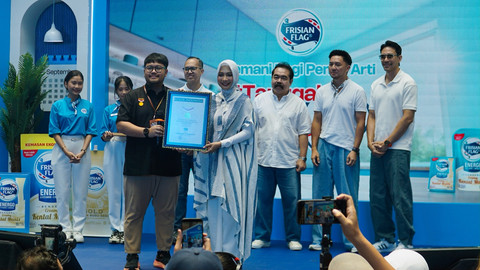 Lewat #TanggalMerahUntukIbu, Frisian Flag Ajak Suami Ambil Peran di Rumah