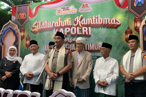 Kapolri ke Polda Jatim: Silaturahmi dengan Ulama dan Minta Dukungan