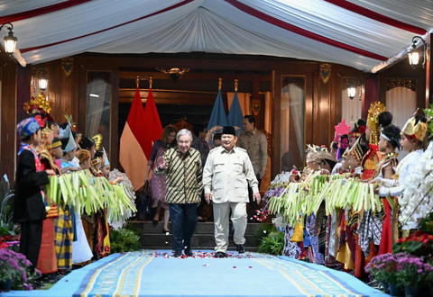 Prabowo Jamu Sekjen PBB Antonio Guterres di Hambalang, Bahas Isu Global