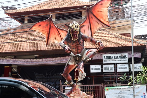 Foto: Ini Dia Ogoh-Ogoh yang Bakal Diarak Jelang Nyepi di Bali Malam Ini