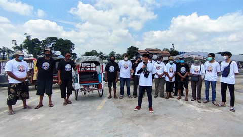 Sekelompok Pemuda di Solo Dukung Ganjar Pranowo Jadi Capres 2024