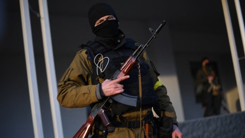 Rentetan Tembakan dan Ledakan Terdengar di Ibu Kota Ukraina, Kiev