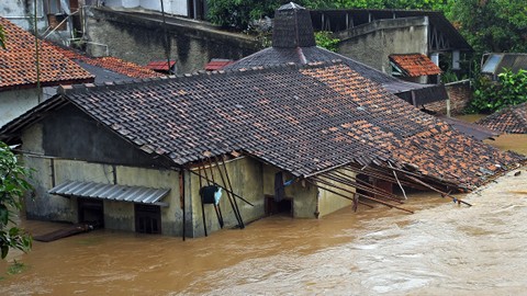 Empat Kecamatan di Kota Serang Dilanda Banjir, Dua Orang Meninggal