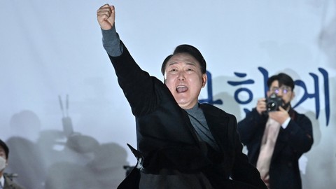 Yoon Suk-yeol Terpilih Jadi Presiden Korsel