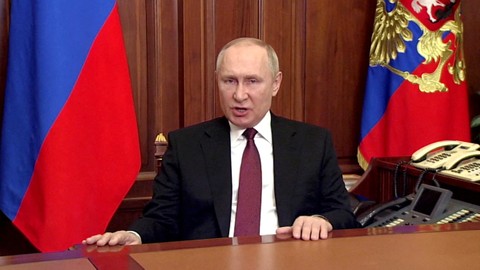 Putin Perintahkan Militer Ukraina Kudeta Presiden Zelensky