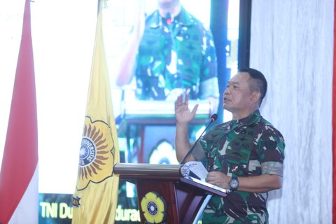 Jenderal Dudung: Pertahanan Tak Hanya Domain TNI, tapi Tanggung Jawab Bangsa