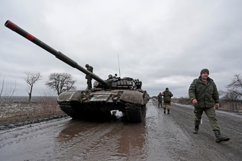Pentagon: Militer Rusia Terus Bergerak ke Kiev