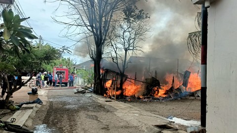Kebakaran di Lampulo Banda Aceh, 25 Orang Kehilangan Tempat Tinggal