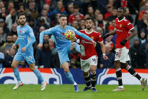 Live Streaming Manchester City vs Manchester United di Liga Inggris