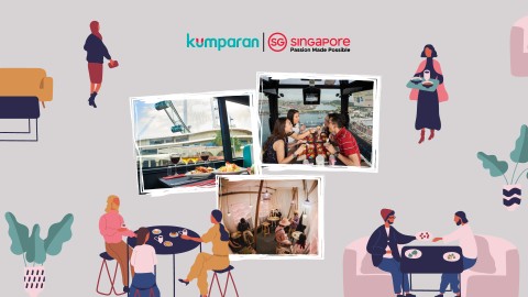 10 Restoran Unik Singapura: Makan Sambil Keliling Kota hingga di Kabin Pesawat