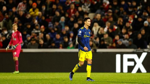 Cristiano Ronaldo Catat Rekor Buruk saat MU Ditahan Burnley