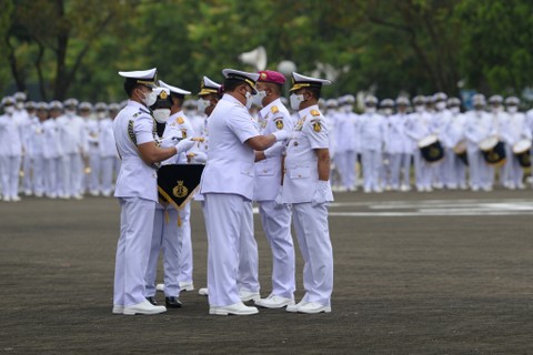 Foto: KSAL Pimpin Sertijab 6 Pejabat di Lingkungan TNI AL