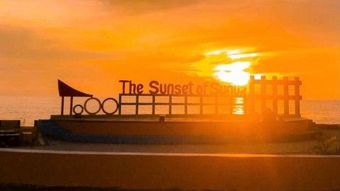 The Sunset Of Sunua, Sensasi Baru Menikmati Senja di Pantai Pariaman