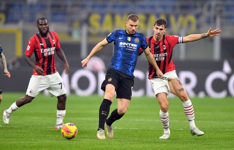 Hasil Liga Italia: Diwarnai Kartu Merah, Milan Comeback & Kalahkan Inter