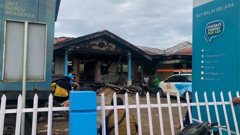 Kantor ULP Balai Selasa Pessel Terbakar, PLN: Layanan Dilakukan Secara Darurat