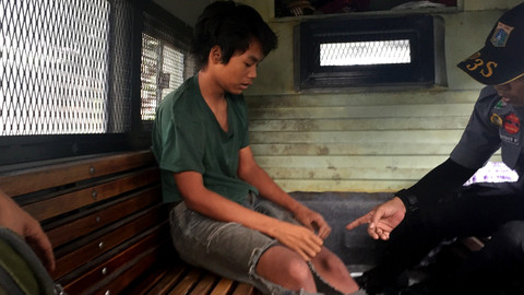 Ilustrasi razia pengemis. Foto: Soejono Saragih/kumparan