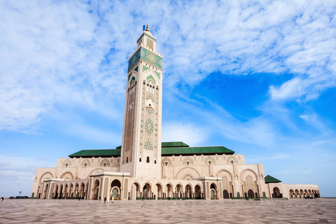 Masjid Hassan II di Maroko Foto: Shutter Stock