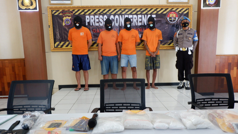Polisi: 4 Kg Sabu Senilai Rp 4,8 Miliar di Sleman Berasal dari China