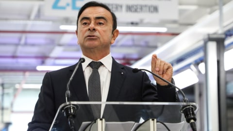 Mantan CEO Nissan, Carlos Ghosn. Foto: AFP PHOTO/ludovic Marvin