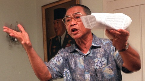 Ali Sadikin, mantan Gubernur Jakarta. Foto: Choo Youn-Kong/AFP