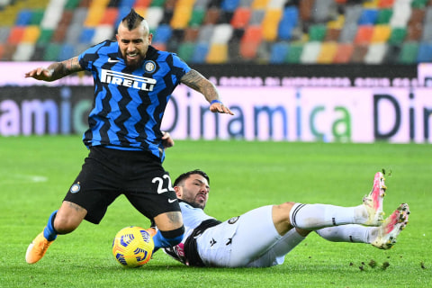 Udinese vs Inter Milan: Conte Kena Kartu Merah, Nerazzurri Gagal Menang