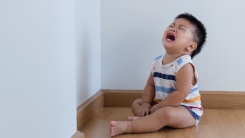 Ilustrasi tantrum pada anak Foto: Shutterstock