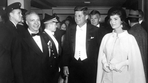 Pesta pelantikan Kennedy sebagai presiden USA. Foto: Reuters