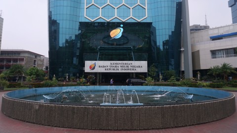 Ilustrasi Gedung Kementerian BUMN. Foto: Fanny Kusumawardhani/kumparan