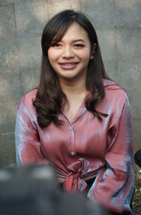 Amel Carla saat ditemui di kawasan Tendean, Jakarta. Foto: Dok. Ronny