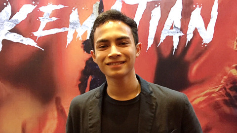 Omara Esteghlal di Konferensi Pers Film 'Surat Dari Kematian', XXI Epicentrum, Jakarta Selatan, Senin (6/1). Foto: Giovanni/kumparan