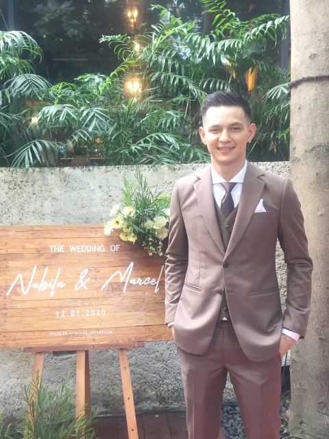 Marcell Darwin di Patio Venue and Dining.    Foto: Sarah Yulianti Purnama/kumparan 