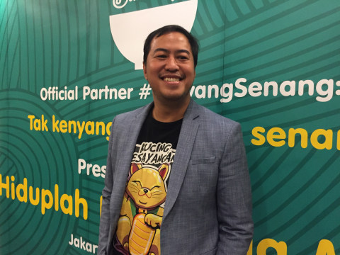 Pandji Pragiwaksono saat ditemui di kawasan Kebayoran Baru, Jakarta Selatan, Kamis (21/11). Foto: Alfadillah/kumparan