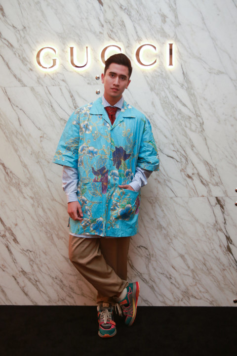 Verrell Bramasta Fadilla - Gucci Foto: Dok. Gucci Indonesia
