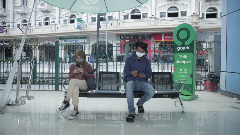 Gojek hadirkan layanan GoRide Instan di 4 stasiun. Foto: Dok. Gojek
