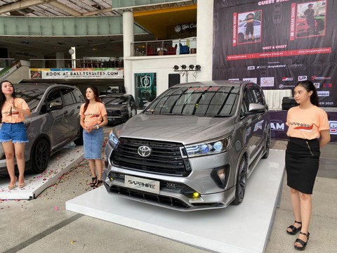 Sapphire Body Kit untuk Toyota Innova Reborn. Foto: dok. NMAA