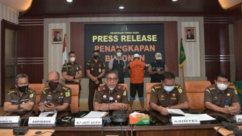 4 Tahun Buron, Terpidana Korupsi Renovasi Studio di Aceh Ditangkap Kejaksaan (1)