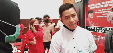 Bakal calon Wakil Bupati Karawang Adly Fairuz Foto: Dok. Istimewa